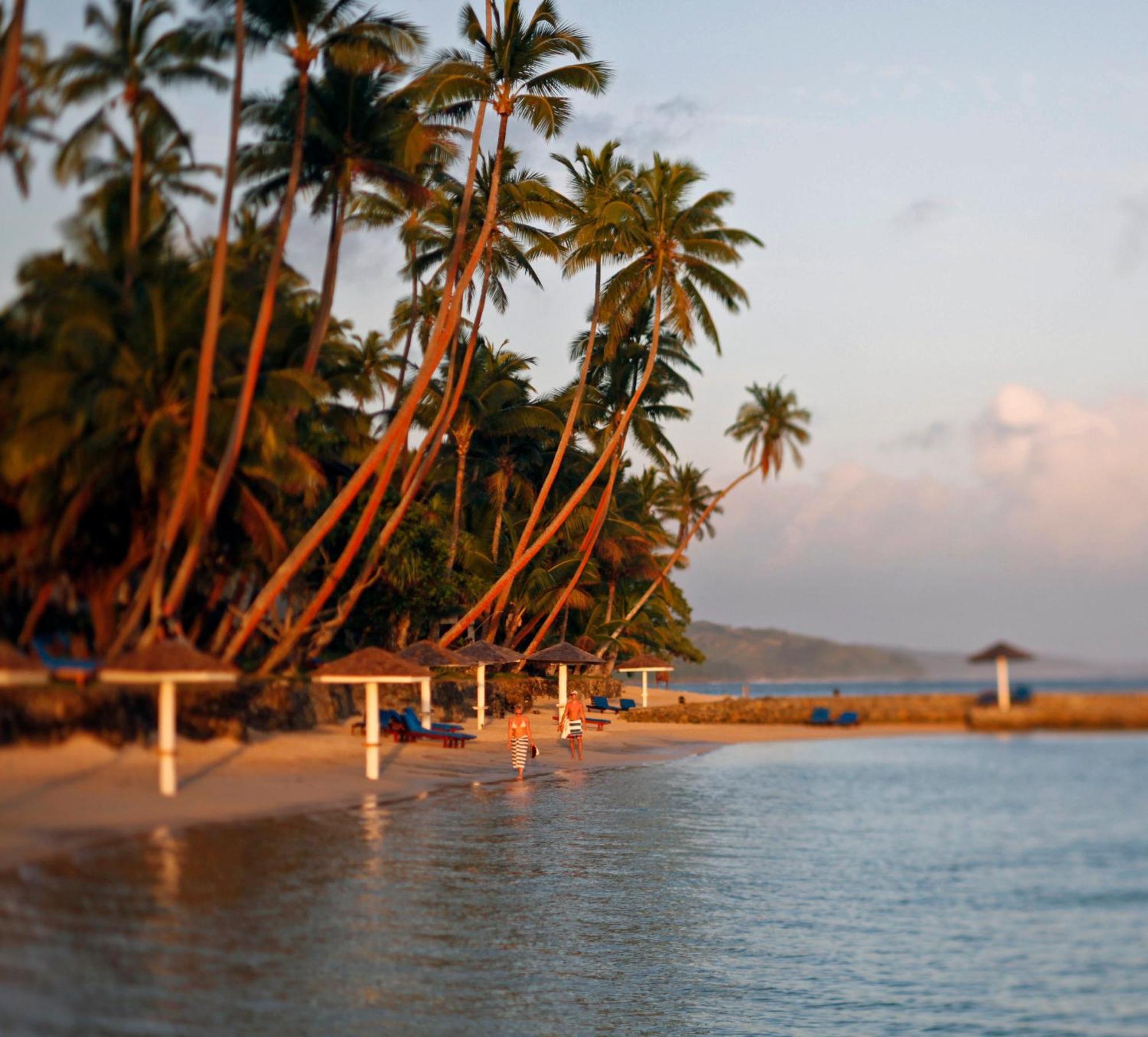 מלון קורולבו The Warwick Fiji מראה חיצוני תמונה Beach at the resort